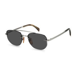 David Beckham Silver Metal Men's Sunglasses